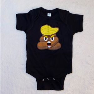 Trump Poop Onesie 6M